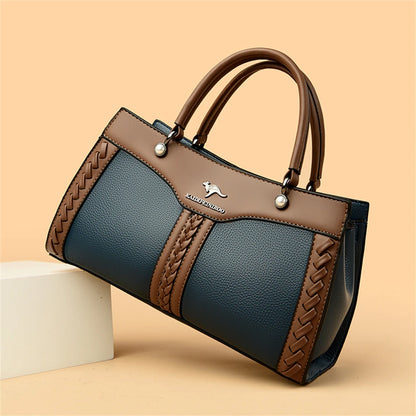 Luxury Multi Layered High Quality Soft Leather Messenger Bag