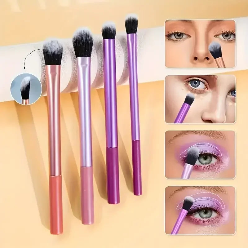 8pcs Makeup Brush Kit Soft Synthetic Makeup Tools
