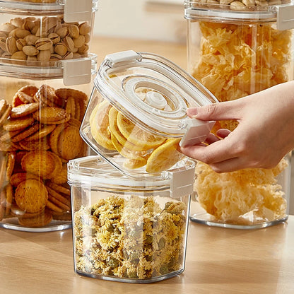 Electric Vacuum Jar Cereals Rice Storage Box