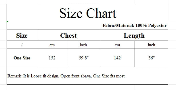 Classic Abaya Hijab Dress Kimono Coat Moroccan Caftan