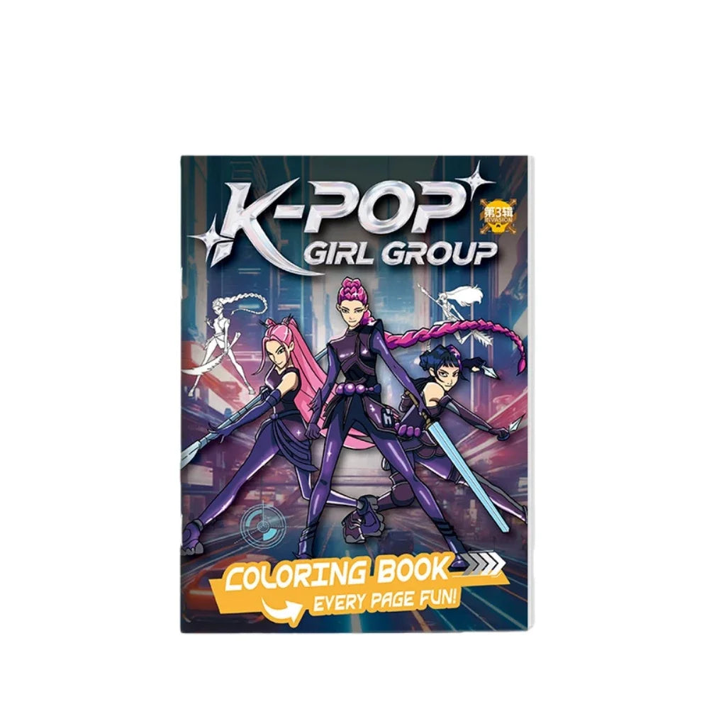 12Pcs/Box HB 2B Colored Pencils Smooth Writing Cute Anime Stationery