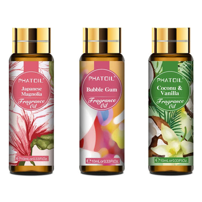 PHATOIL 1/3/9pcs 10ml Sweet Fruit Fragrance Oil