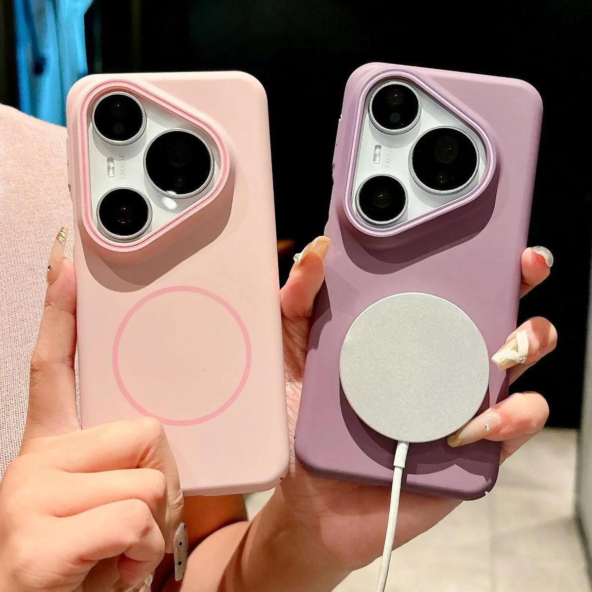 Ultra Thin PC For Magsafe Phone Case For Huawei Pura Pro Mate Hard Matte Cover