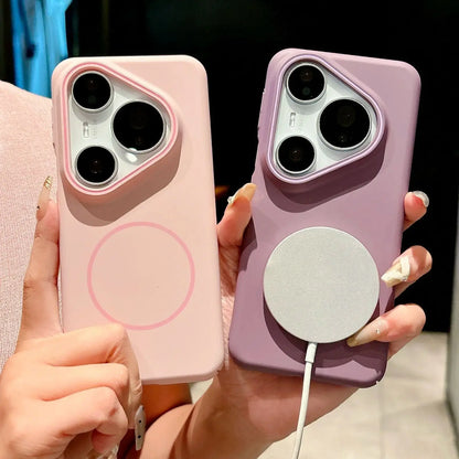 Ultra Thin PC For Magsafe Phone Case For Huawei Pura Pro Mate Hard Matte Cover