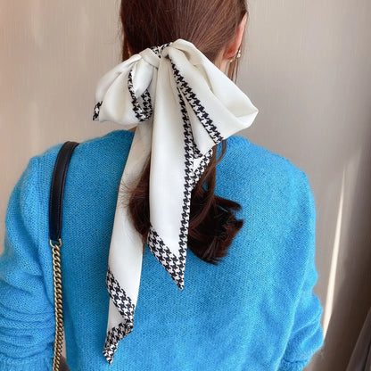 Long Neckerchief Skinny Hair Ribbons Scarf Headbands Neck Scarfs Shawl