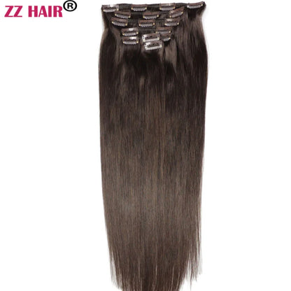 100% Human Hair Straight Natural Wigs