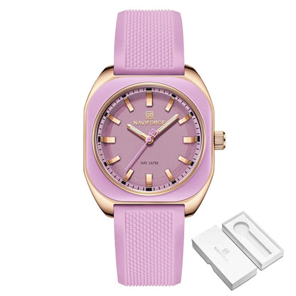 DANA Quartz Silicone Strap watch