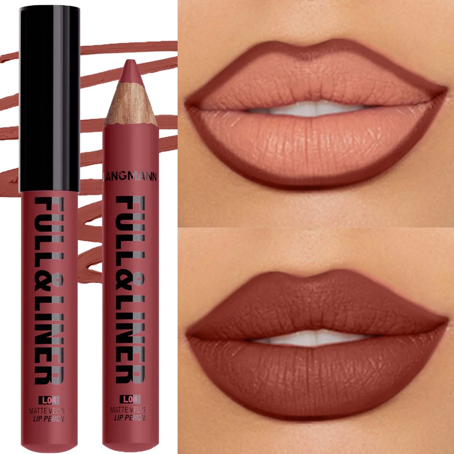 Waterproof Matte Lipliner Pencil Makeup