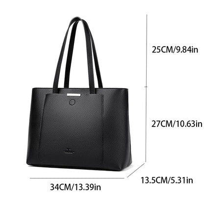 Genuine Soft Pu Leather Hand Luxury Tote Bag