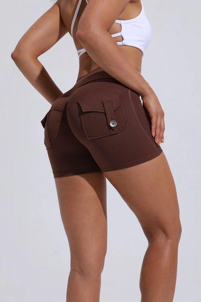 Scrunched Butt Gym High Wais Sexy Sports Shorts