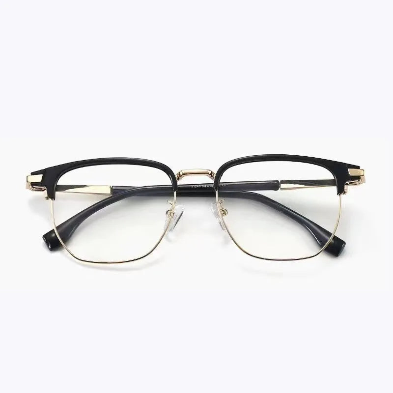 Square Anti Blue Light Presbyopia Eyeglasses Reading Glasses