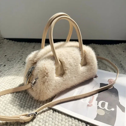 Faux Fur Crossbody Furry Fluffy Handbags