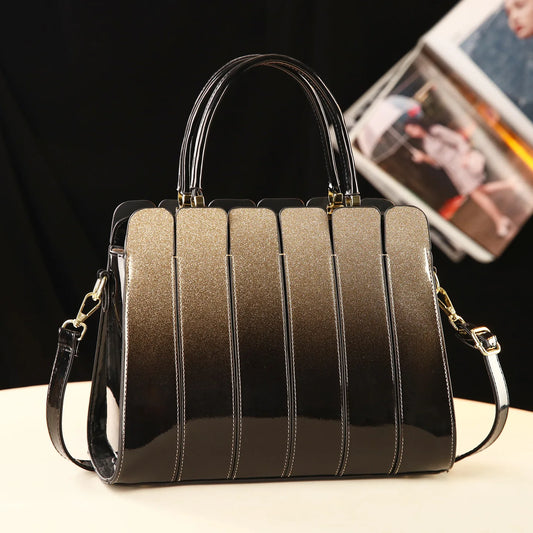 Bright Leather Stylish Bag