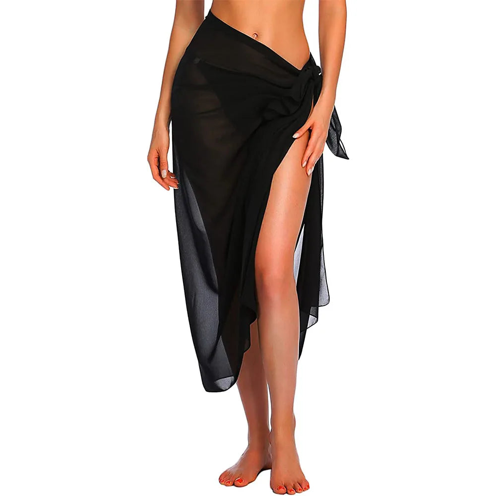 Sarong Swimsuit Coverups Bikini Short Skirt