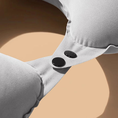 U-Shaped Inflatable Travel Pillow Portable Air Neck