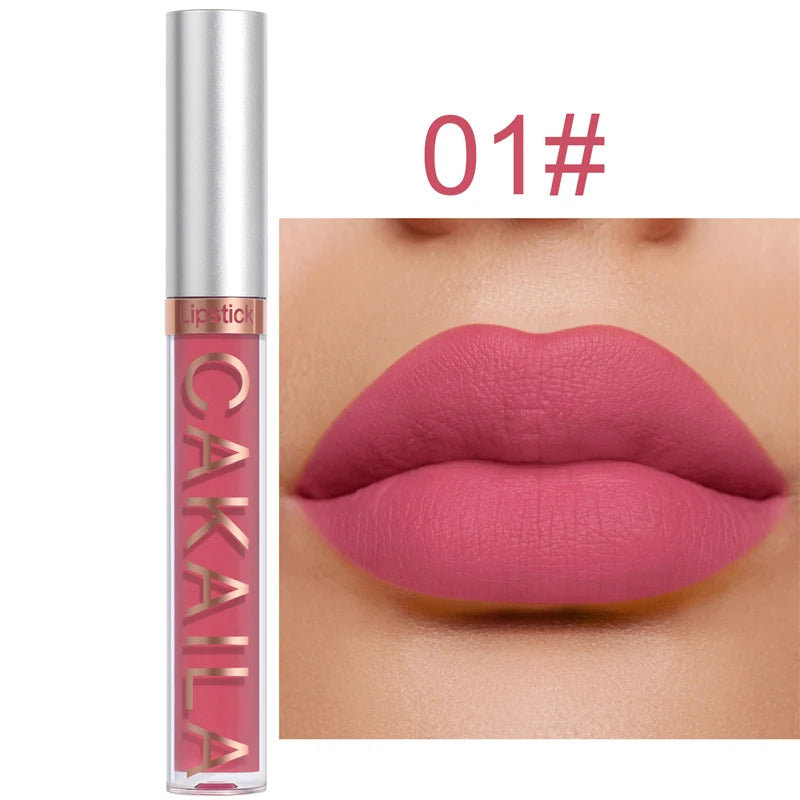 Waterproof Matte Velvet Lip Glaze Lipstick