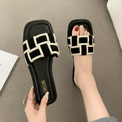 Flip-flops Open-toe Chunky Slippers