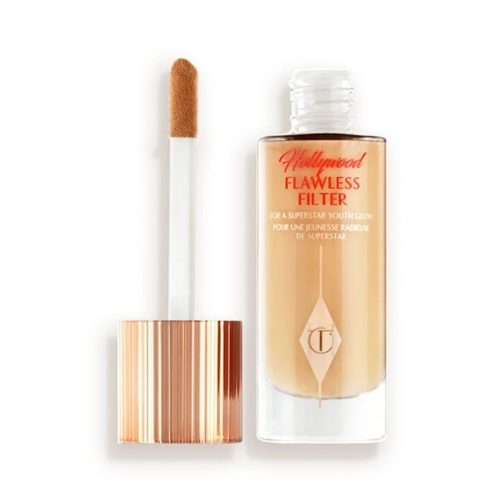Charlotte Tilbury Liquid Foundation Cushion Foundation Setting Spray Pressed Powder Concealer Natural Hydrating Flawless Makeup