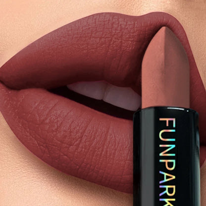 25-Color Matte Lipstick Waterproof Long Lasting  Velvet Finish Lip Tint