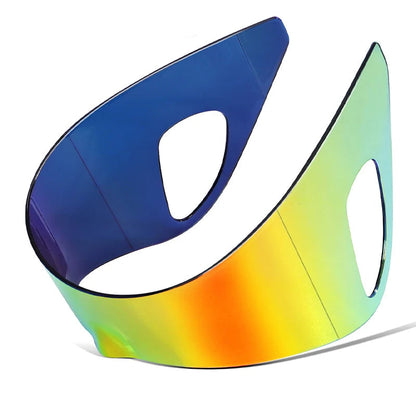 Steampunk Shield Luxury Punk Sports Wrap Around Windproof Sunglasses