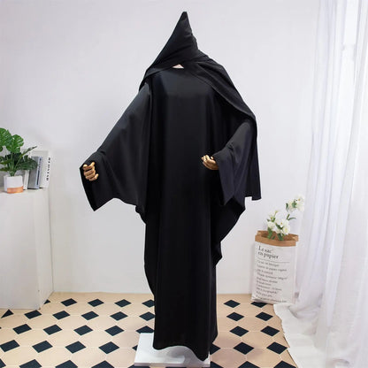 Two Pieces Muslim Abaya Jilbab Islamic