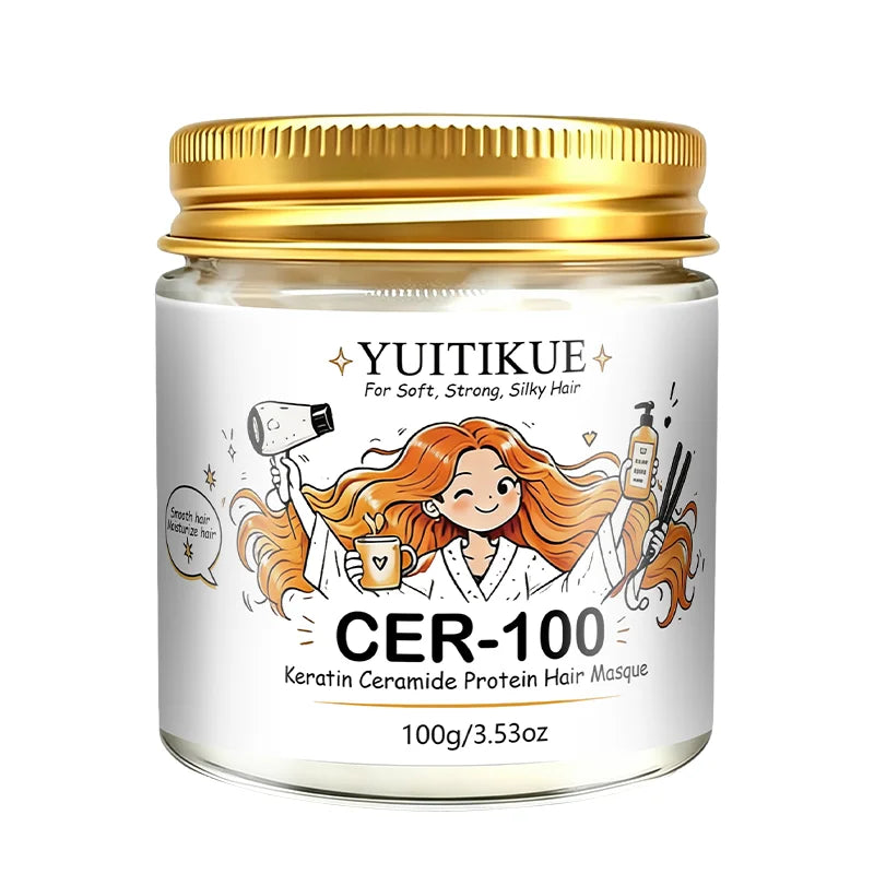 Protein Hair Mask 100g With Keratin & Ceramide Boost Hair Shine Damaged Hair Care