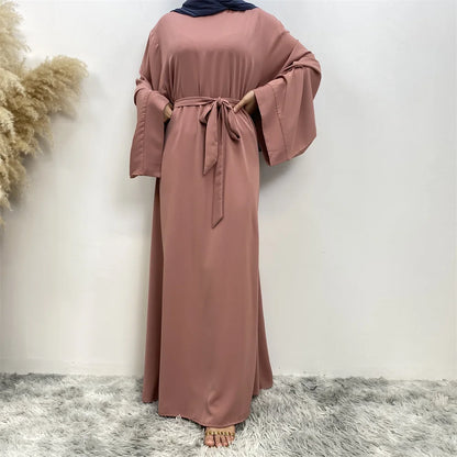 فستان عباية إسلامية طويلة