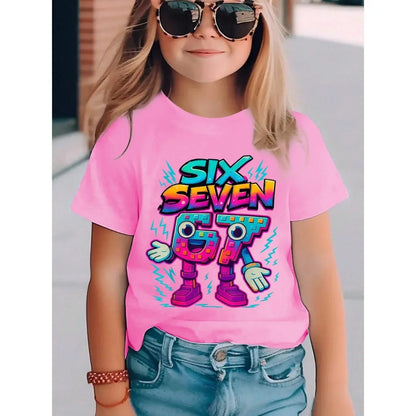 3D Printed Cute Short Sleeved Shirt