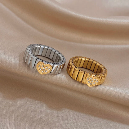 Gold Plated Stainless Steel Elastic Bangles Bracelet