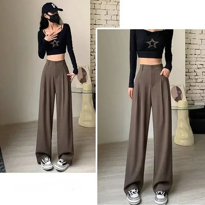 Baggy High Waist Wide Leg Pants