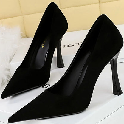 Elegant 10cm 7cm High Heels Shoes