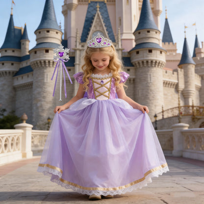 Baby Girls Deluxe Elegant Princess Dress