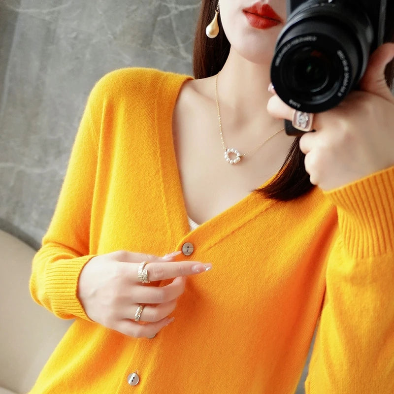 V-Neck Wind Loose Sweater