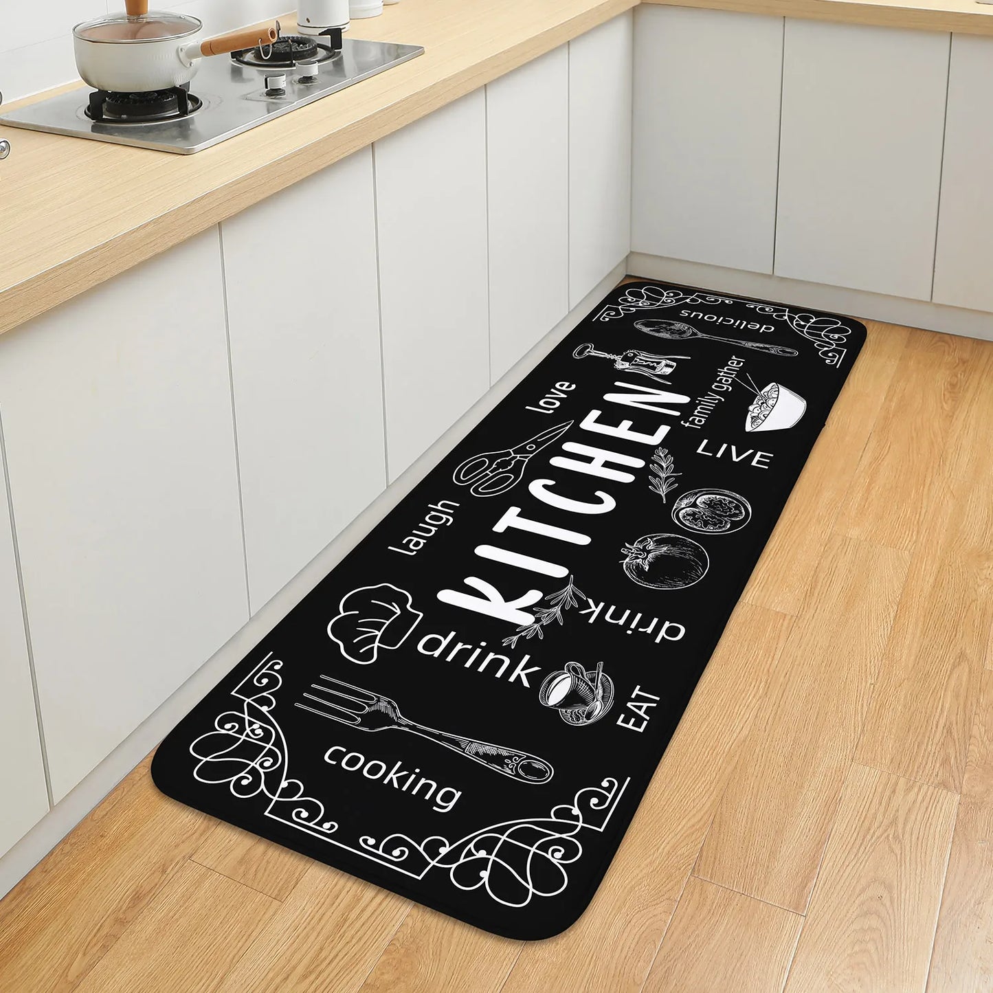 kitchen washable floor mat bathroom floor mat