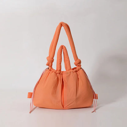 Down Padded Jacket Single Shoulder Tote Bag