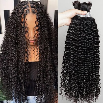 100% Human Hair Bulk Extensions