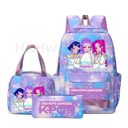 KPop Demon Hunters Backpack Simple Large Capacity