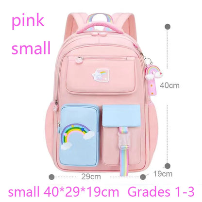 High Class Backpack Macaron Large Capacity School Bag