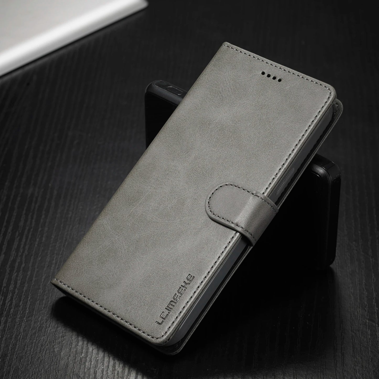 Flip Leather Wallet Case Business Card Slot Wallet Cover iPhone