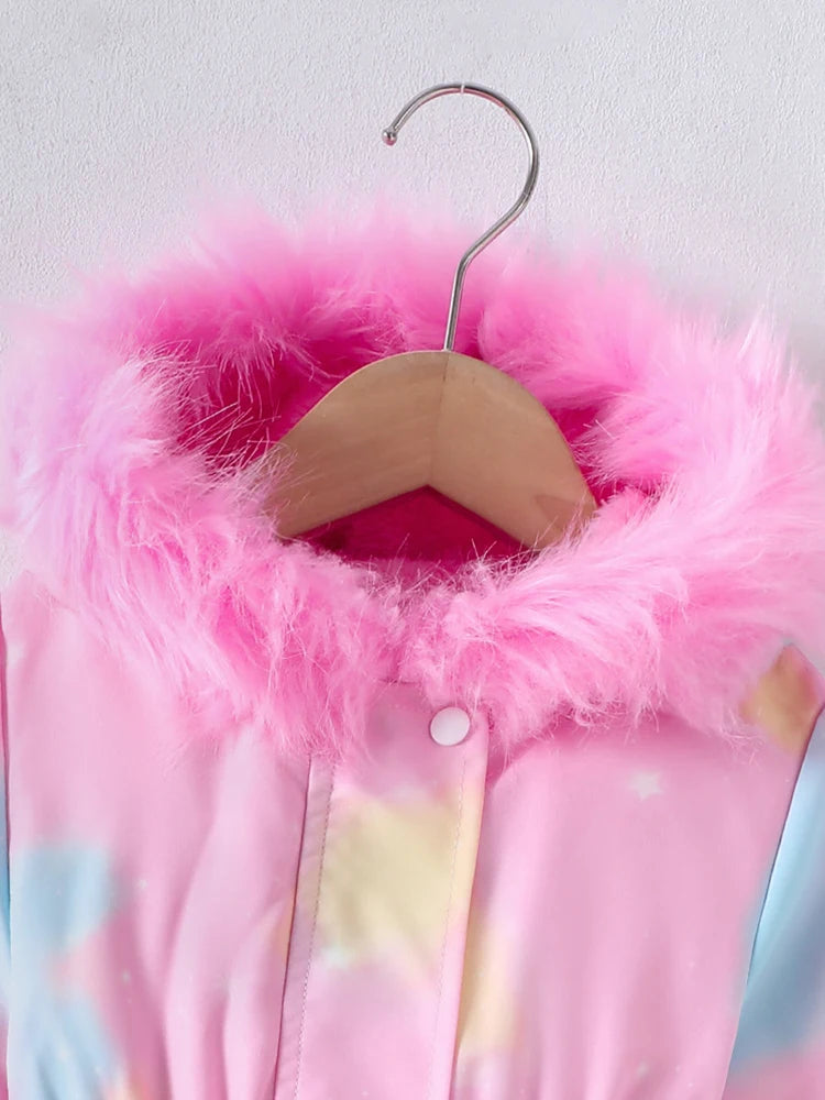 Winter Autumn Cotton Unicorn padded Big Thicken Warm Jacket