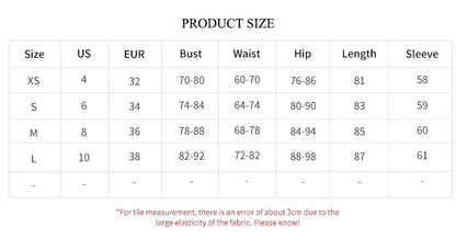 Long Sleeve Slim Bodycon Mini Dress