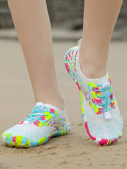 Unisex River Tracing Water Beach Sneakers