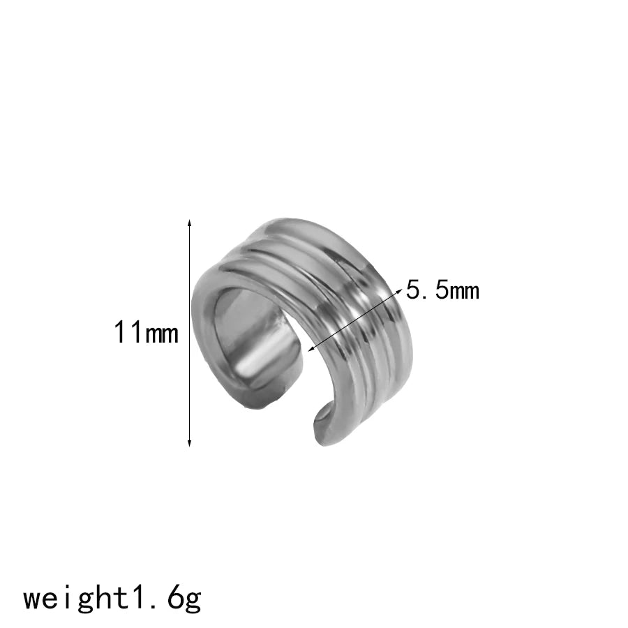 DANA 18K Gold Color Stainless Steel Earring