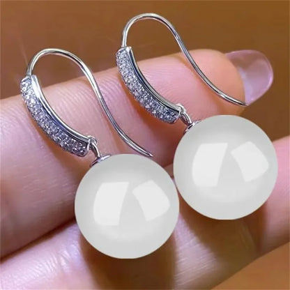 Green Hotan Natural Stone 18k Gold 925 Silver Stud Earring