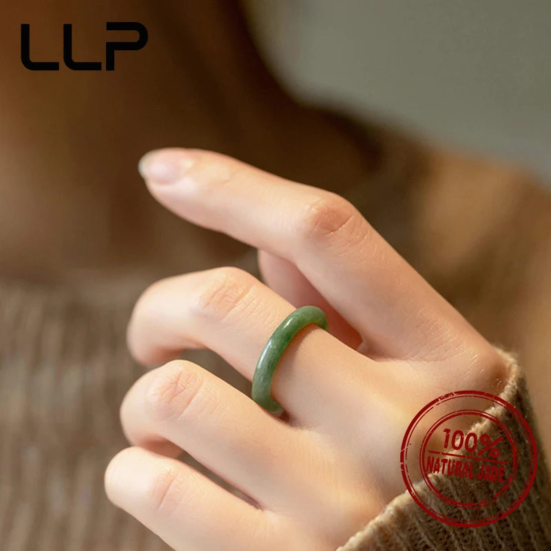 Natural A Cargo Bean Seed Emerald Ring