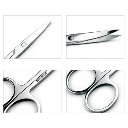 Stainless Steel Small Nail Tools Eyebrow Nose Hair Scissors