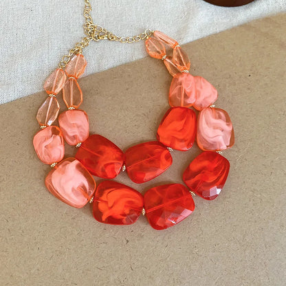 Bohemian Acrylic Choker Necklaces
