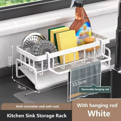Carbon Steel Sink Sponge Drain Rack