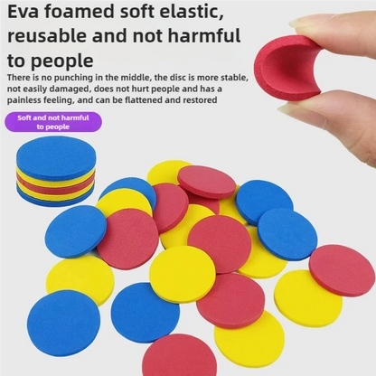 Foam Disc Launcher Flying Disc Handheld Shooter