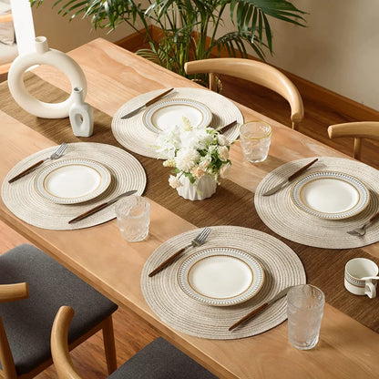 Dining Table 34cm Woven Heat Resistant Place Mats